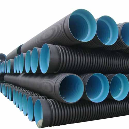 Large Diameter Polyethylene HDPE Double Wall Corrugated pipe